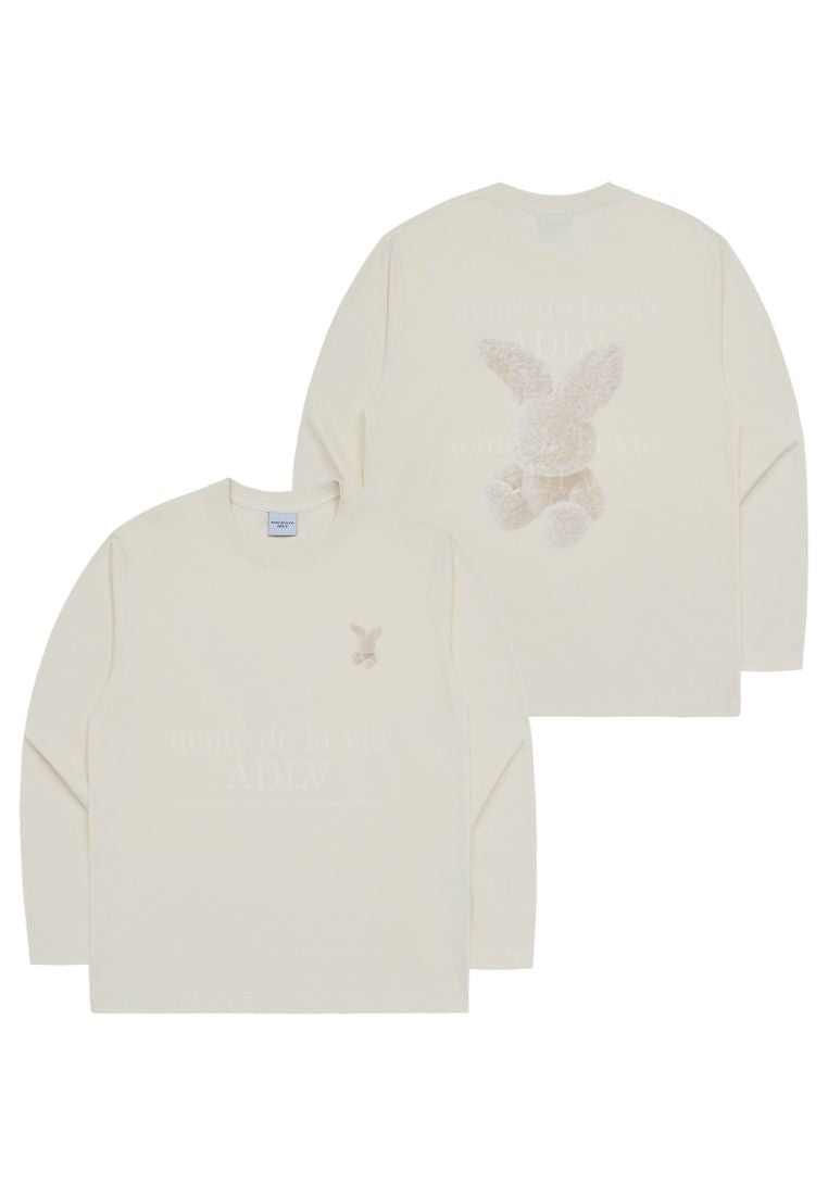 Fuzzy Rabbit Long Sleeve T-Shirt Cream
