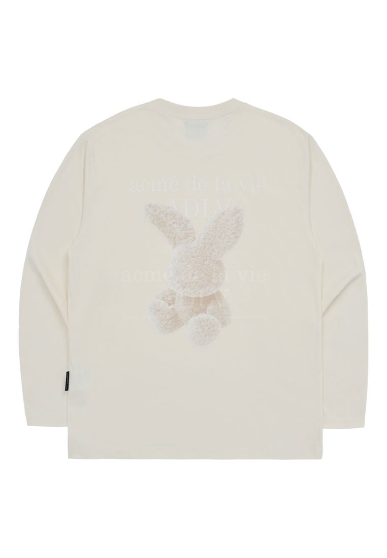 Fuzzy Rabbit Long Sleeve T-Shirt Cream