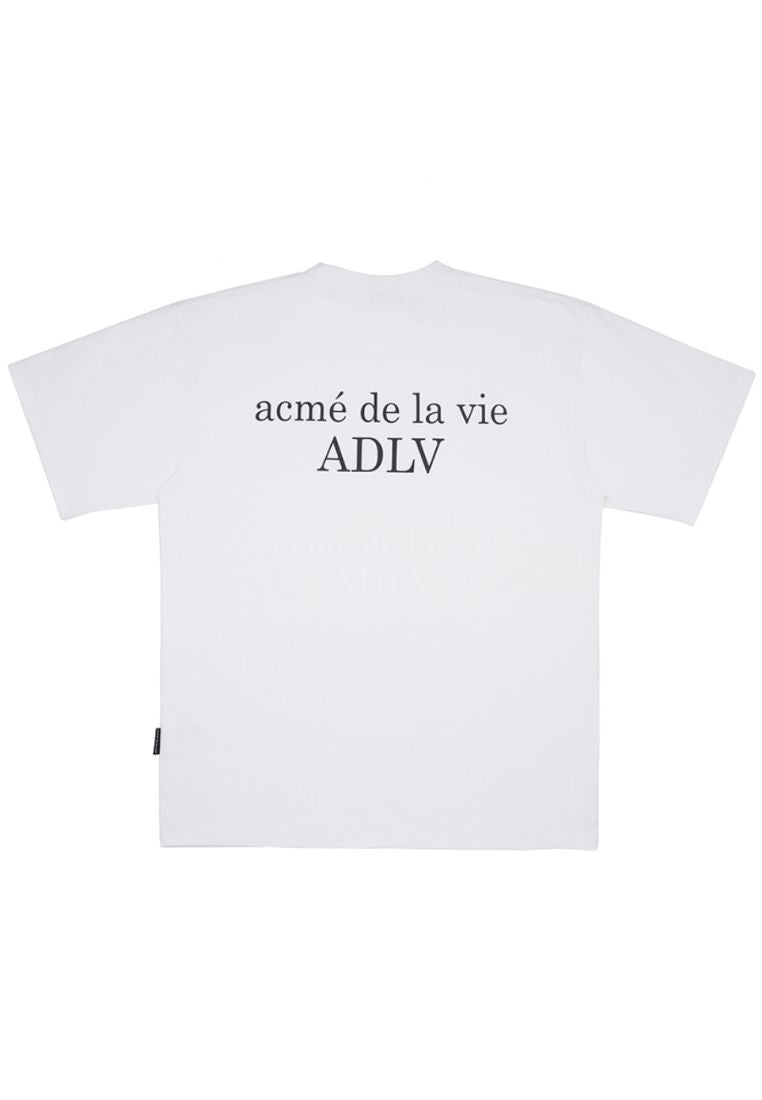 Baby Face HEART BOY Short Sleeve T-Shirt White