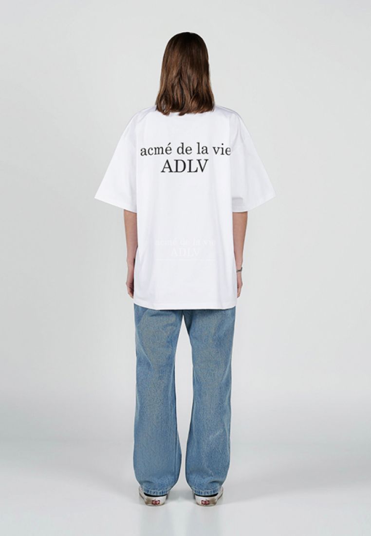 Baby Face HEART BOY Short Sleeve T-Shirt White