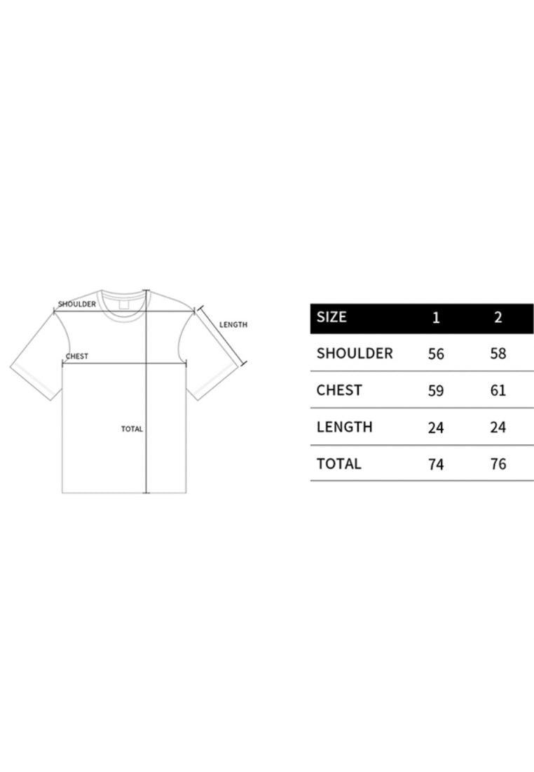 Baby Face HEART BOY Short Sleeve T-Shirt White