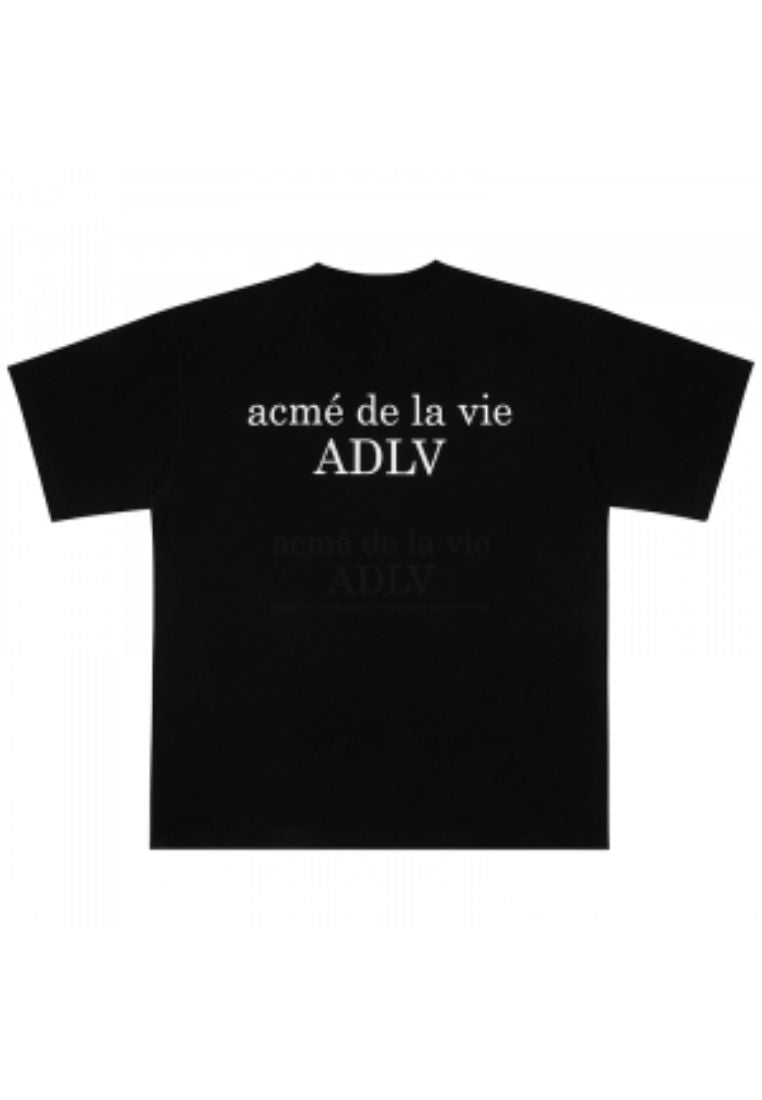 Baby Face HEART BOY Short Sleeve T-Shirt Black