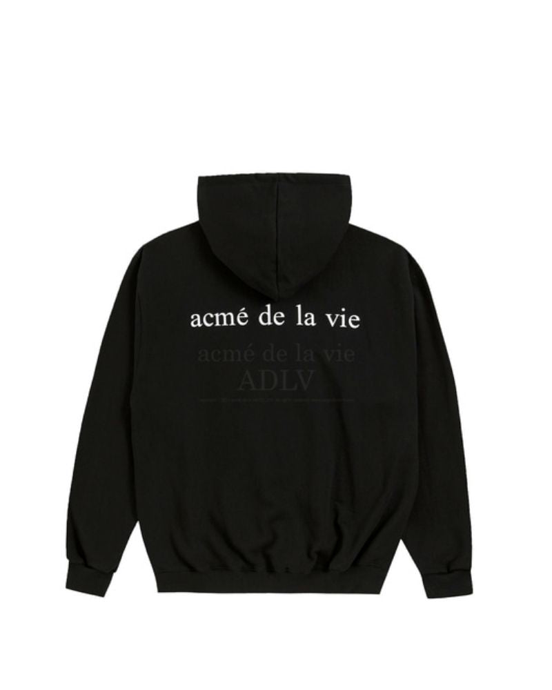 Baby Face Hoodie Black Yawn