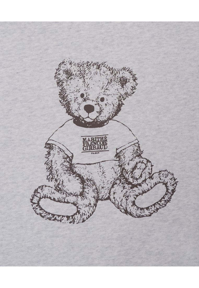 Doodle Bear Sweatshirt Oatmeal Brown