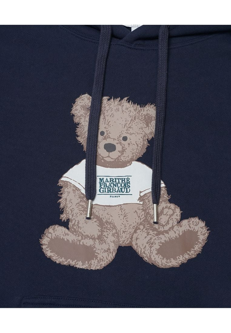 Doodle Bear Hoodie Navy