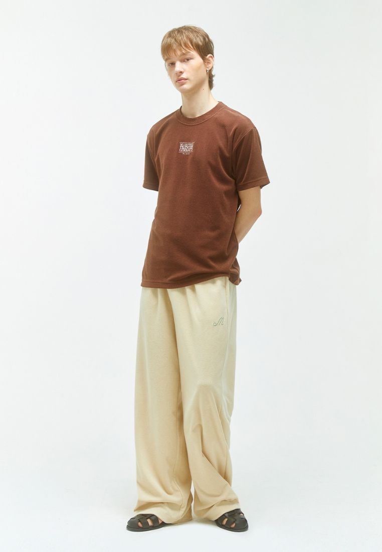 Classic Logo Terry Tee Brown