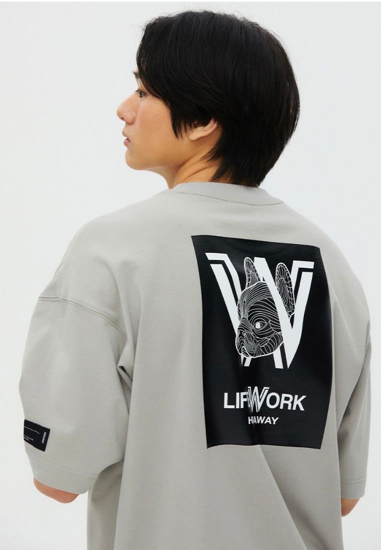 Box Logo T-Shirt Grey