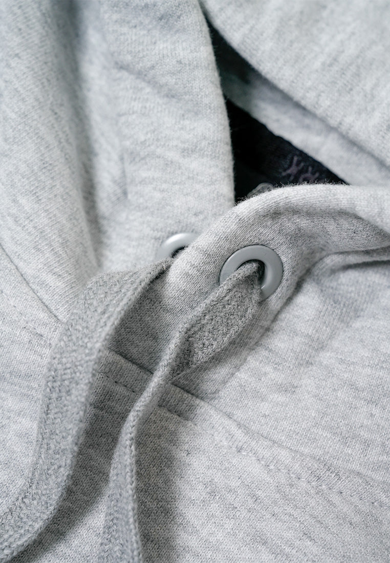 Ballcap Hipdog Hoodie Melange Grey