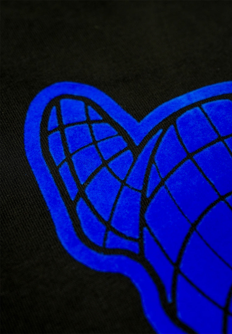 Velvet Logo T-Shirt Black