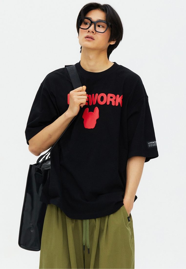 Fire Radog T-Shirt Black