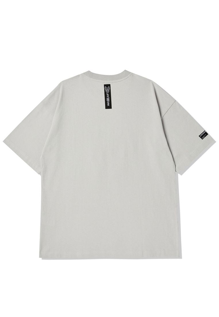 Lace Radog Applique Light Grey
