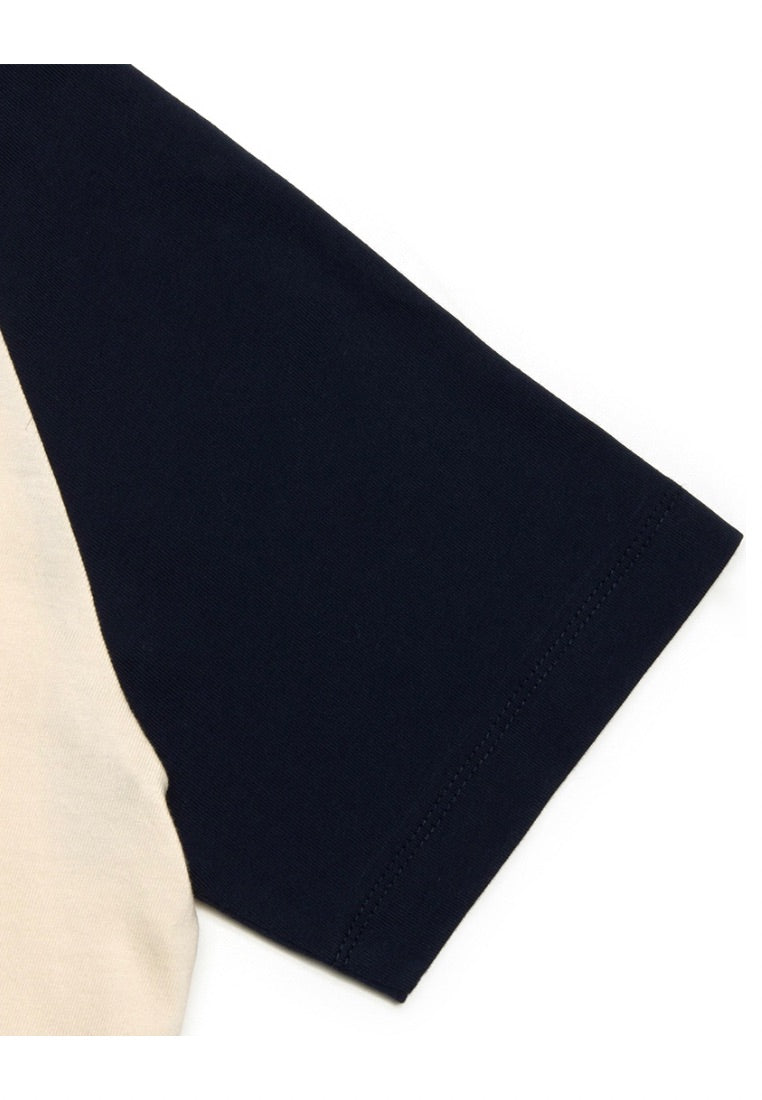 W Raglan Regular Logo Tee Navy