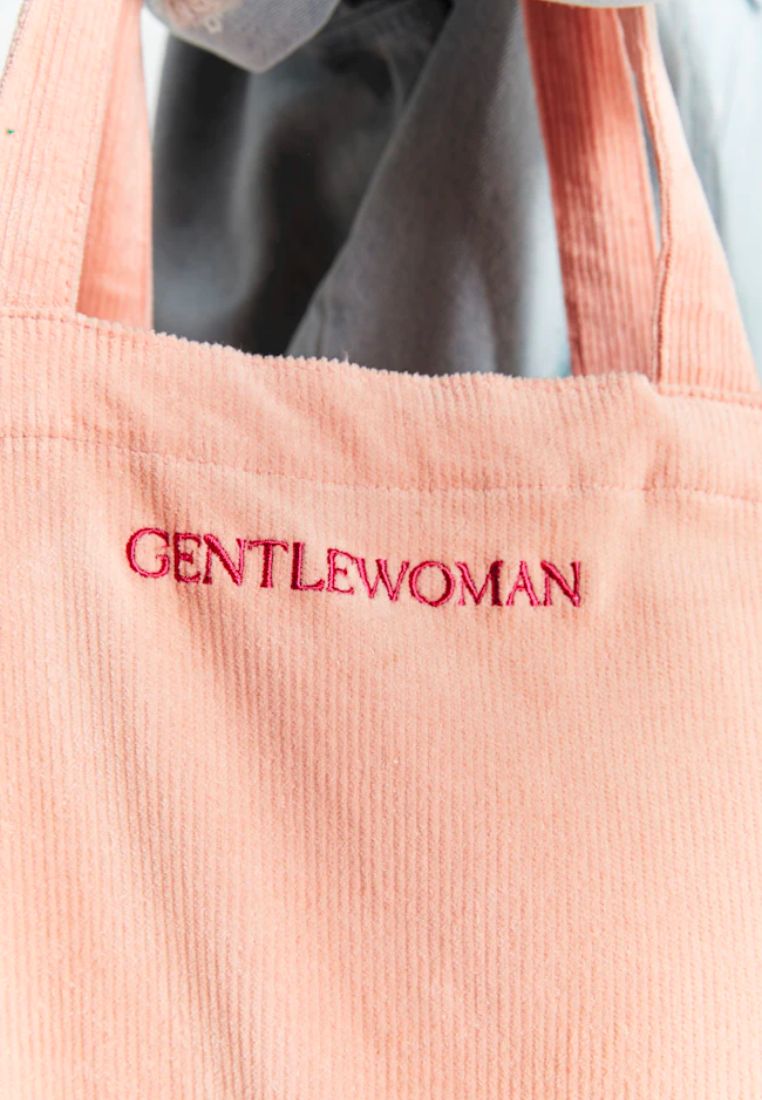 Corduroy Tote Pink