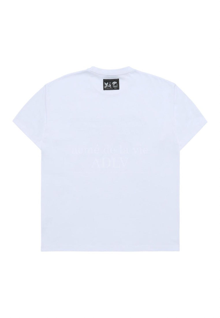 The Powerpuff Girls x Acmedelavie Big Printing Artwork T-Shirts White