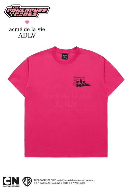 The Powerpuff Girls x Acmedelavie Save The Day T-Shirts Pink