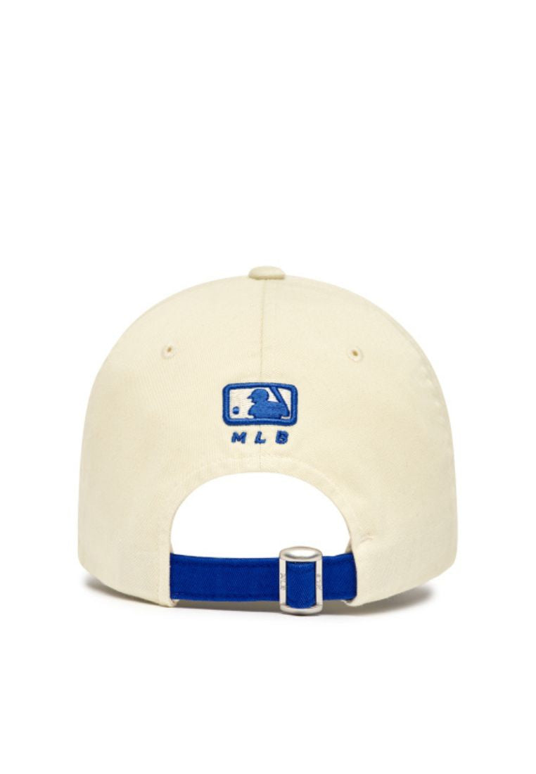 Basic Color Block Unstructured Ball Cap Los Angeles Dodgers cobalt blue