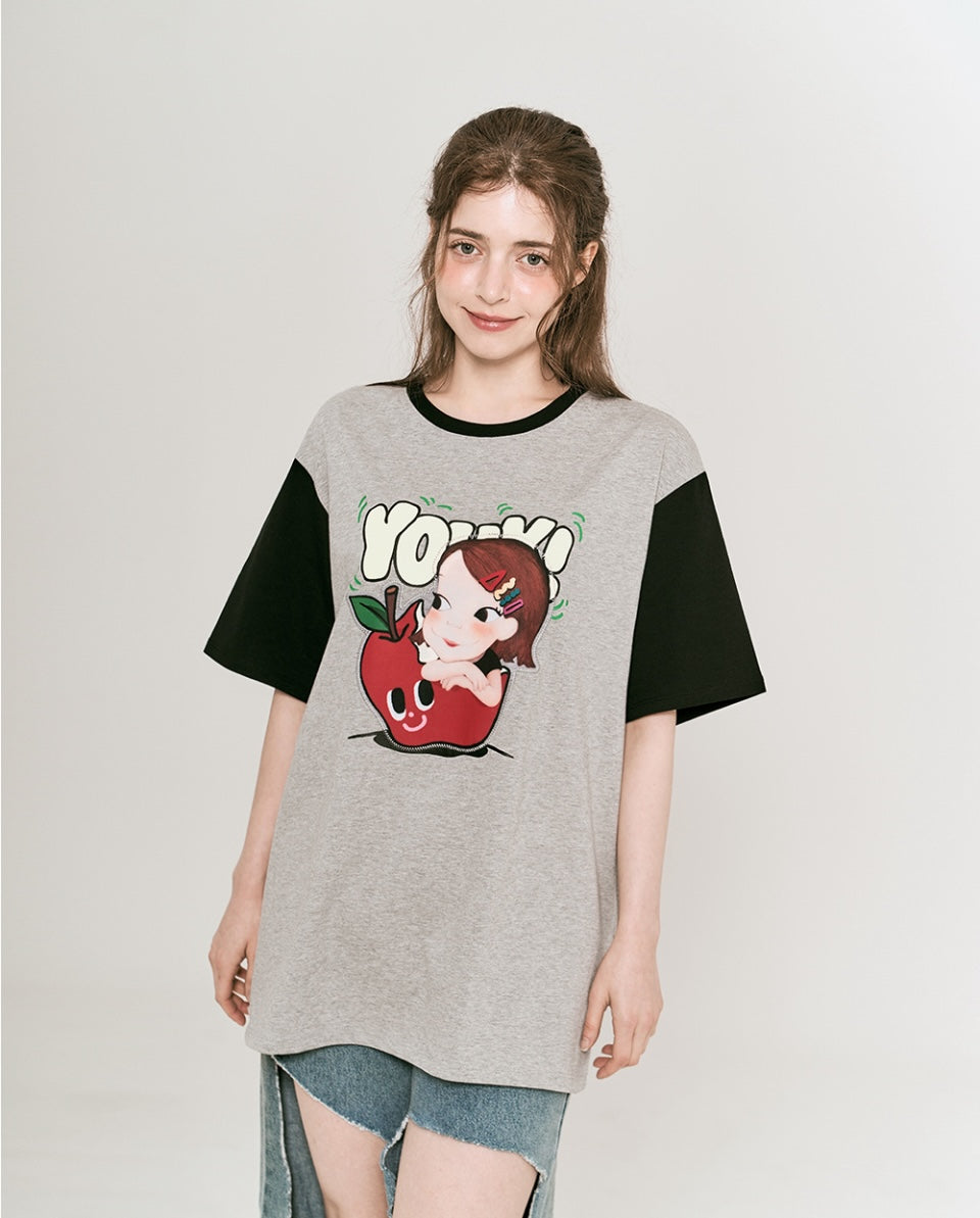 Sleeve Coloration T-Shirt F Ria