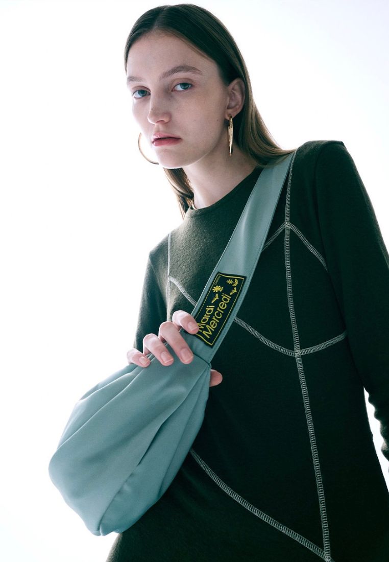 Croissant Nouveau Moss Green