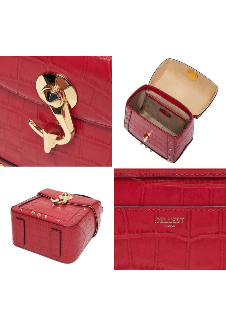 Trunkino Small Croco Red