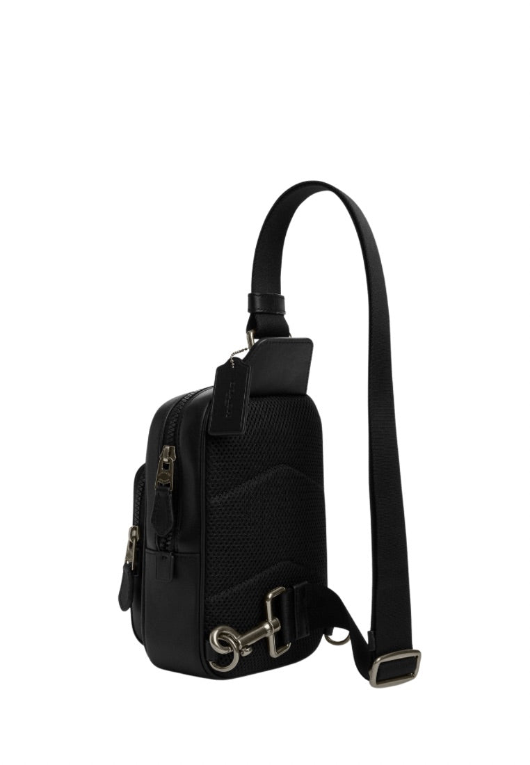 Track Pack 14 In Signature Canvas Charcoal Black