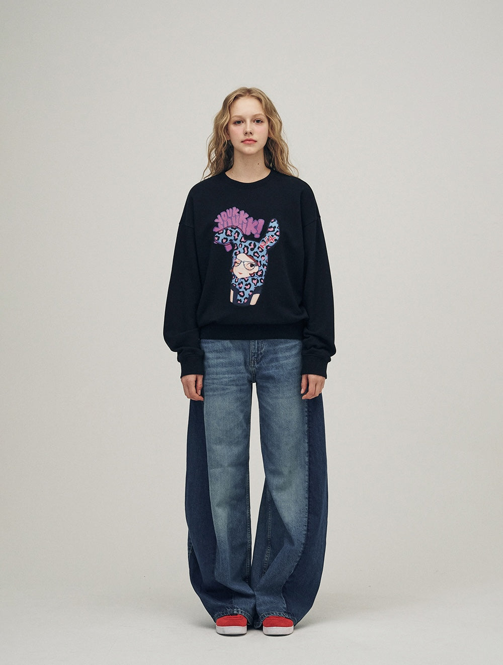 Leopard Rabbit Sweatshirt F Ria
