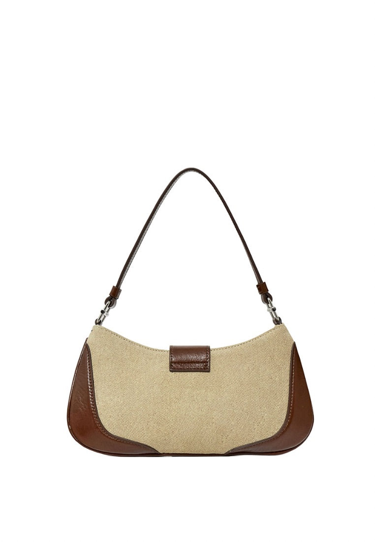 Shoulder Brocle Small - Brown Combi