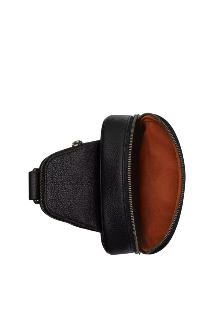 Ethan Pack In Blocked Signature Canvas Tan Charcoal Black