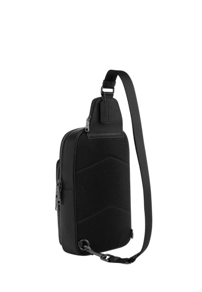 Ethan Pack In Blocked Signature Canvas Tan Charcoal Black