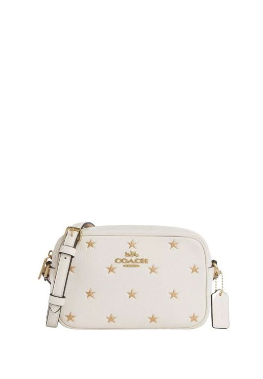 Mini Jamie Camera Bag With Star Print Gold Chalk Multi