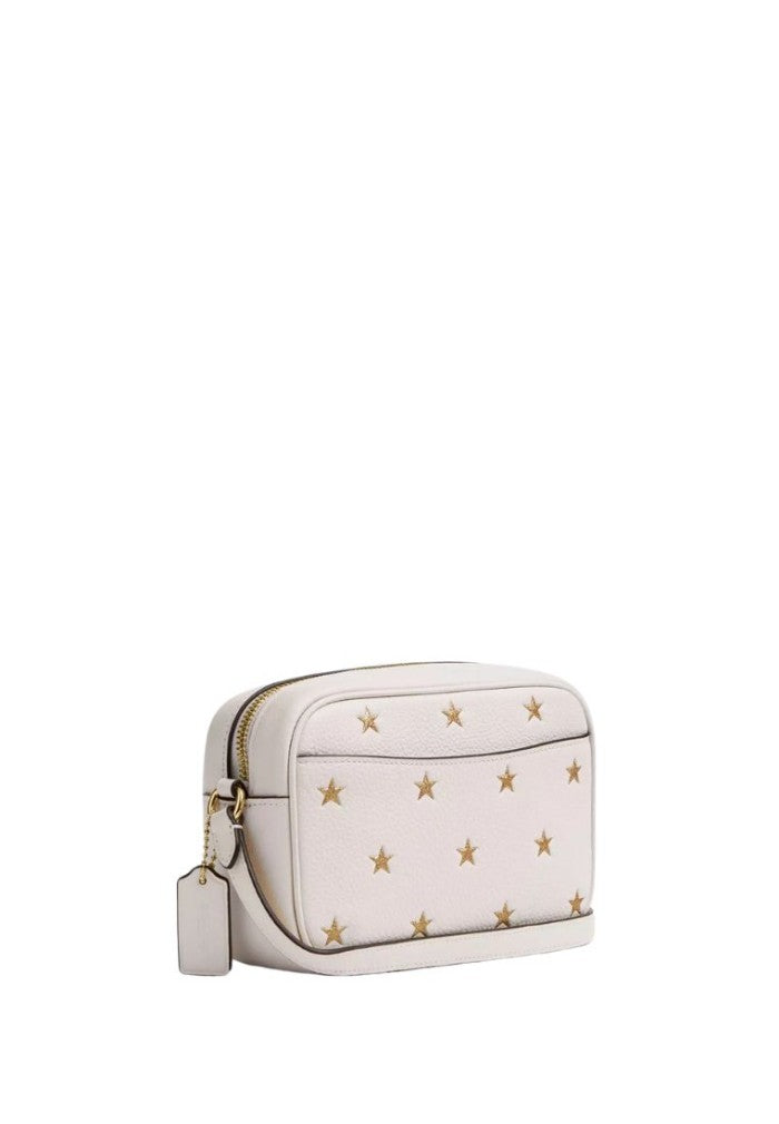 Mini Jamie Camera Bag With Star Print Gold Chalk Multi