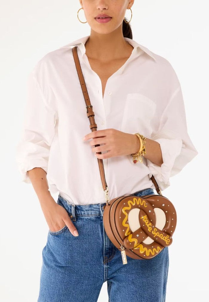 NYC 3D Pretzel Crossbody Multi