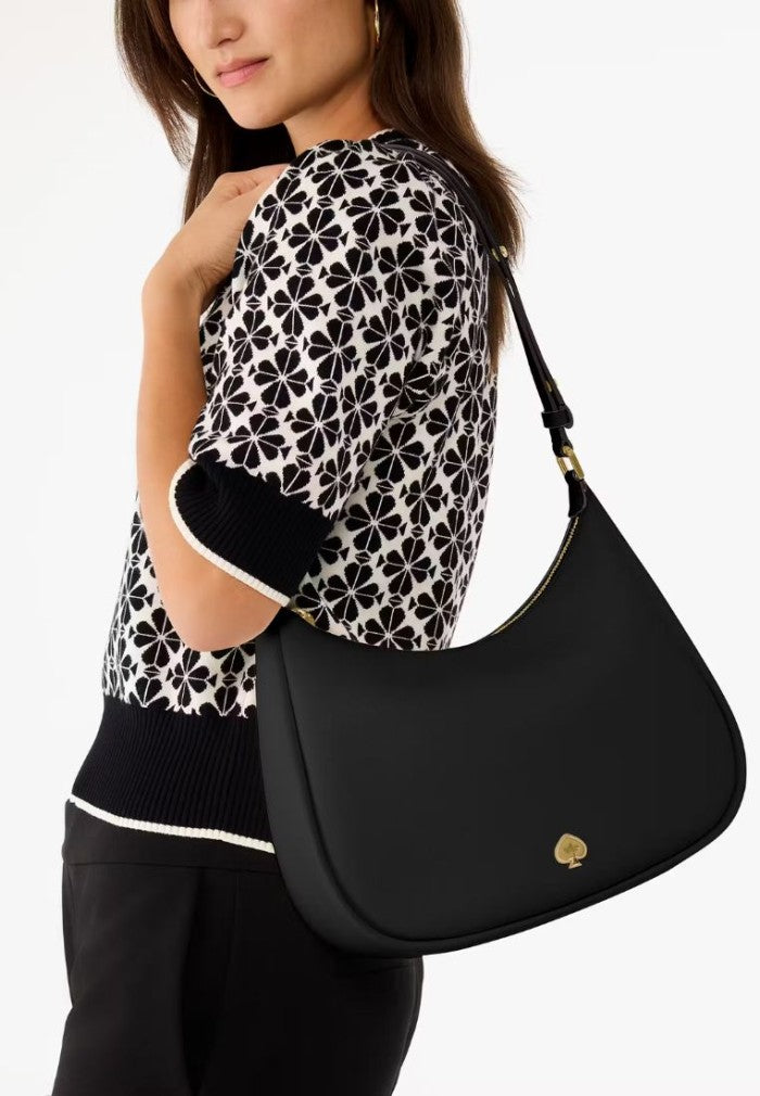Kayla Large Shoulder Bag Black