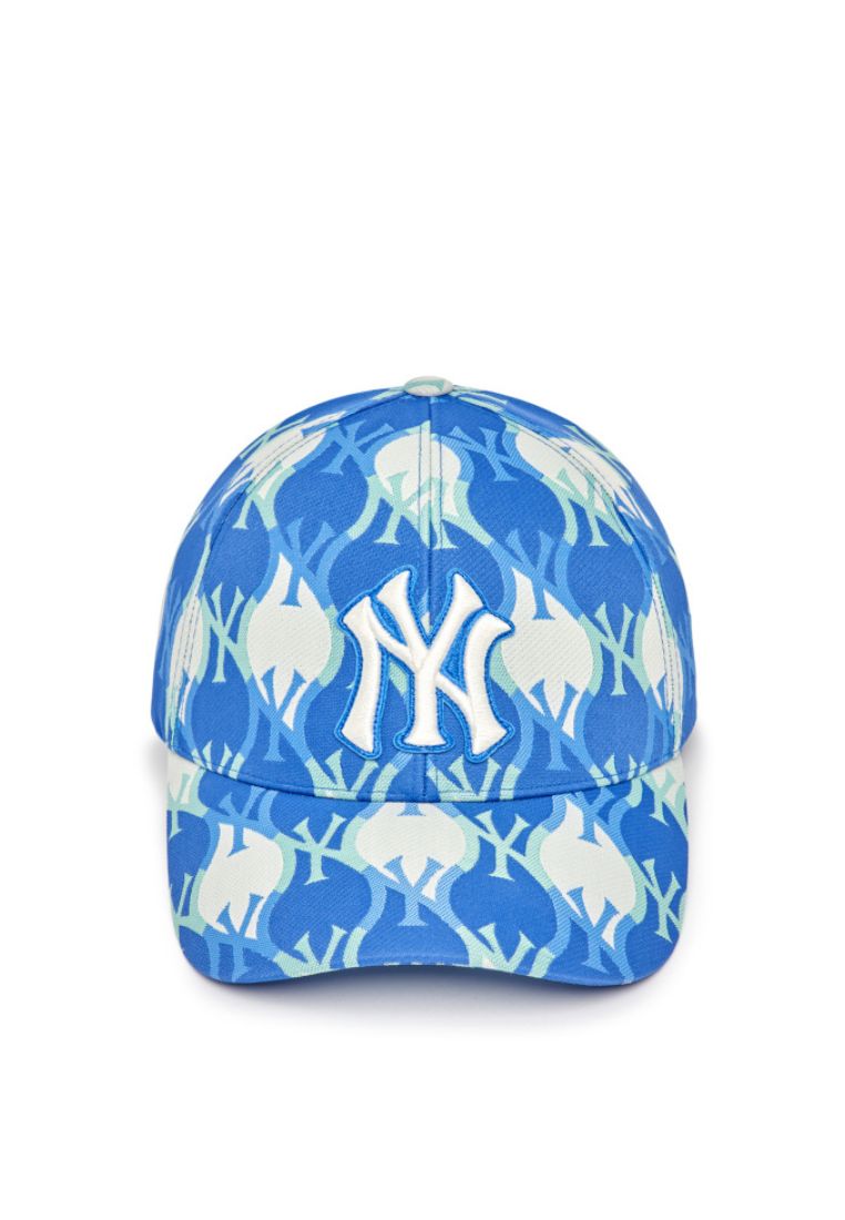Argyle MONOGRAM Structured Ball Cap NEW YORK YANKEES cobalt blue