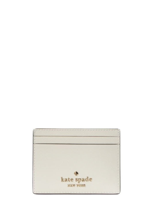 Madison Small Slim Card Holder Meringue