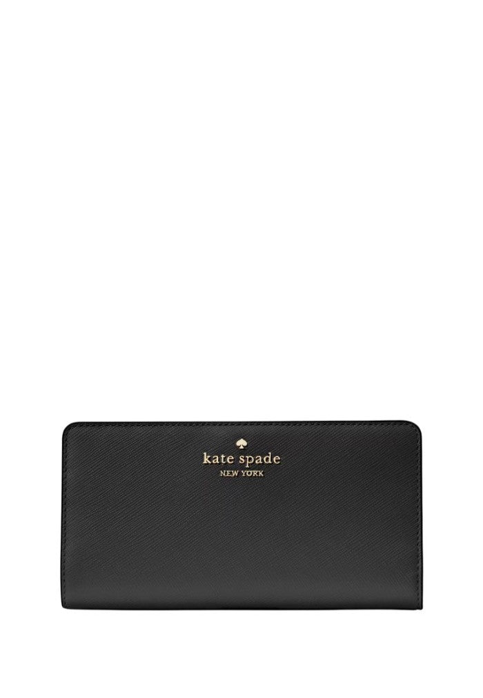 Madison Large Slim Wallet Black