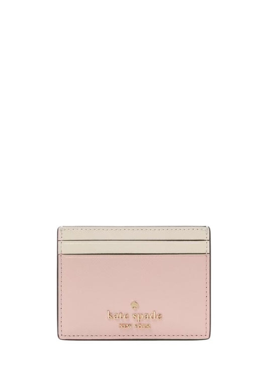 Madison Small Slim Card Holder Rose Smoke Multi