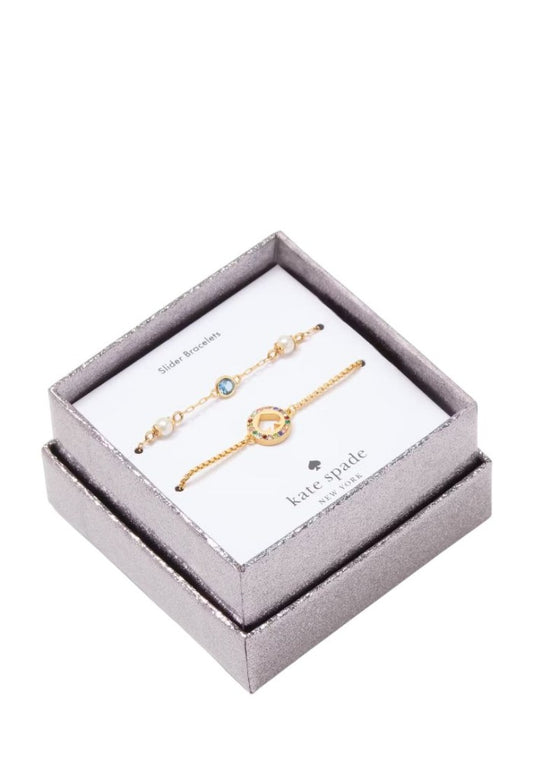 Spot The Spade Slider Bracelet Boxed Set Multi