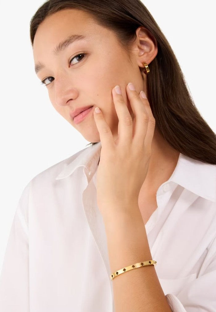 Cut To The Chase Spade Bracelet Gold