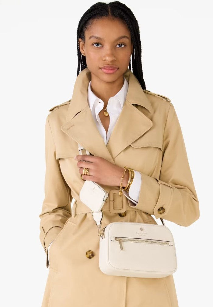 Emma Camera Bag Parchment