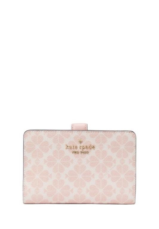 Spade Flower Medium Bifold Wallet Rose Smoke Multi