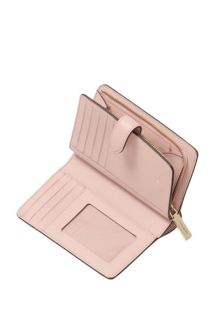 Spade Flower Medium Bifold Wallet Rose Smoke Multi