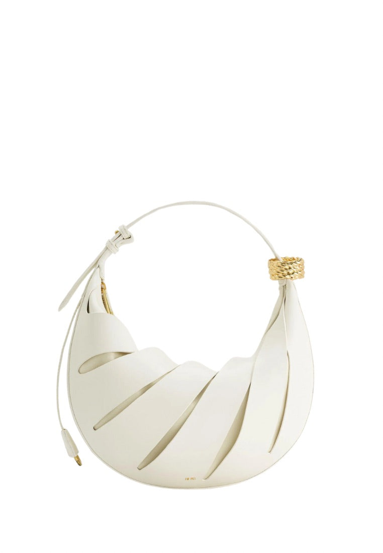 Jana Hollow Out Shoulder Bag - White