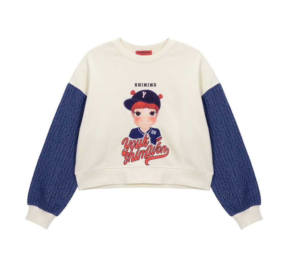 Color Point Sweatshirt F Gaeddongi