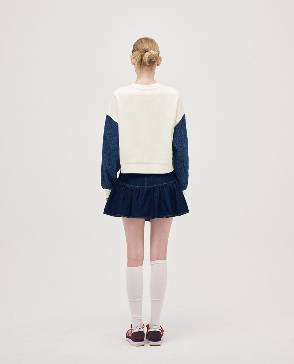 Color Point Sweatshirt F Gaeddongi
