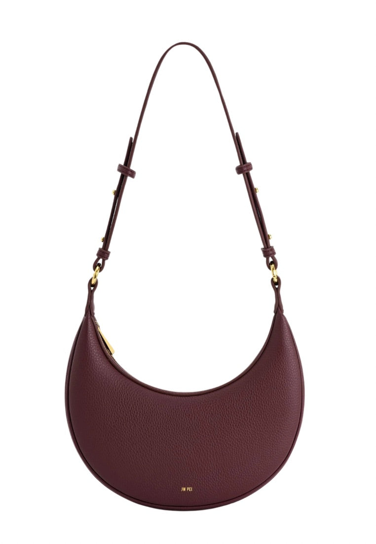 Carly Medium Shoulder Bag - Deep Claret