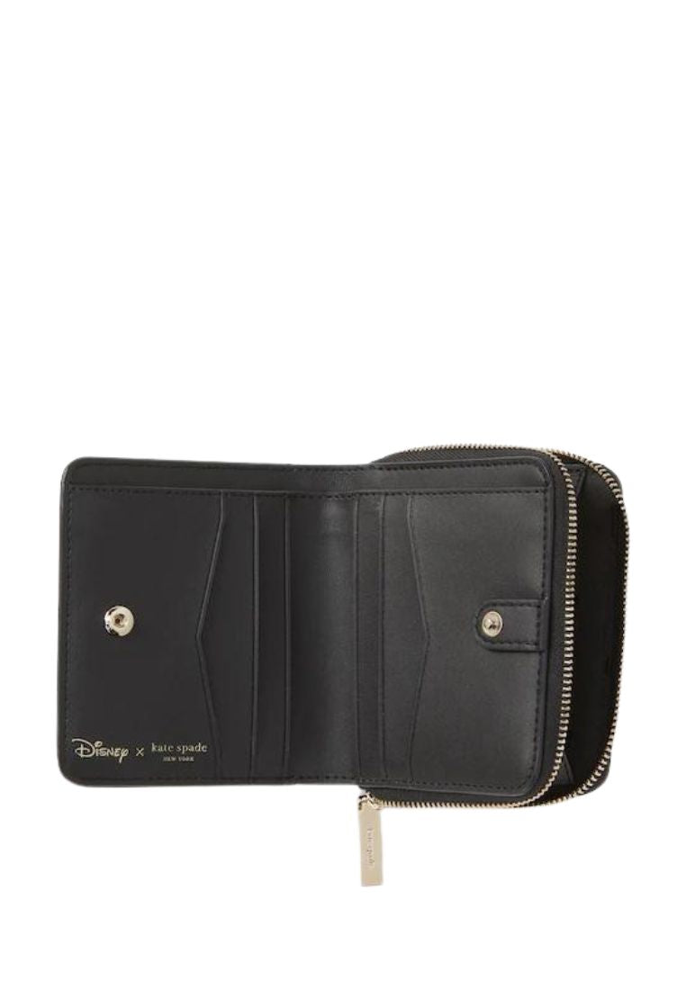 Disney X Kate Spade New York Minnie Mouse Zip Around Wallet Black Multi