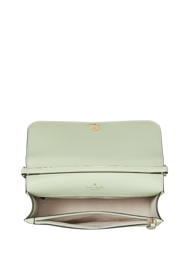 Madison Small Flap Crossbody Light Olive