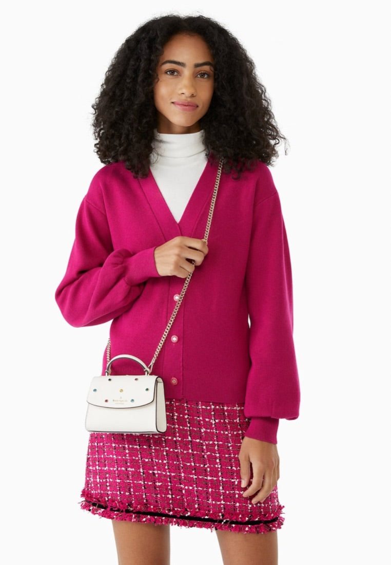 Darcy Micro Satchel Cream Multi