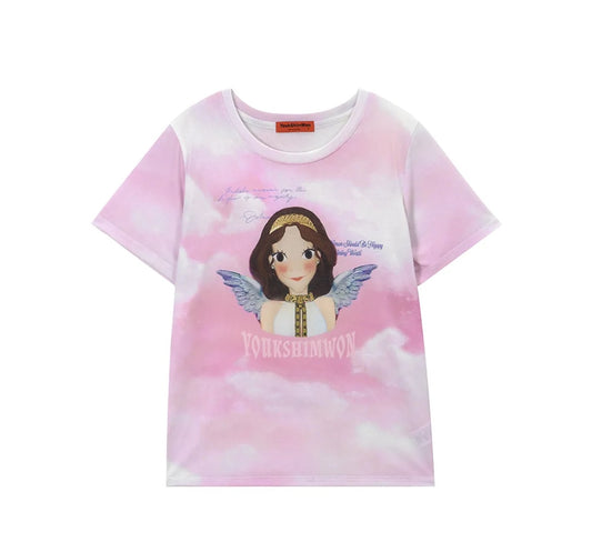 Soft Print T-Shirt Luna