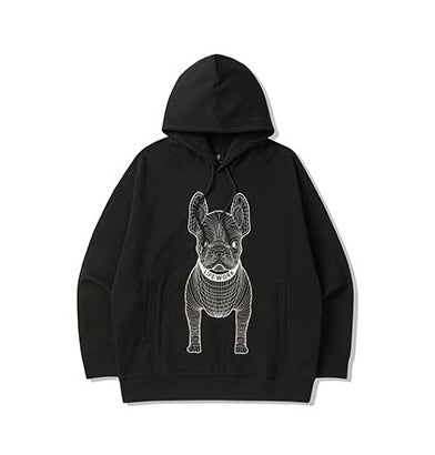 Big Radog Hoodie Jet Black